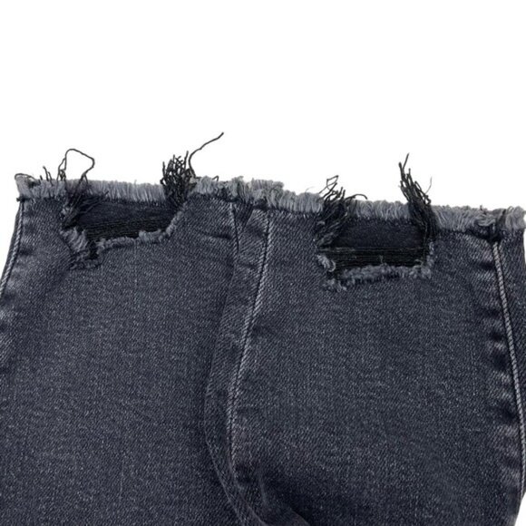 American Eagle Women’s Super High-Waisted Jegging Size 23 Black - Picture 7 of 7